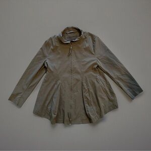 Studio Rundholz Black Label Jacket Sz S Green Lagenlook Avant Garde Minimal EUC